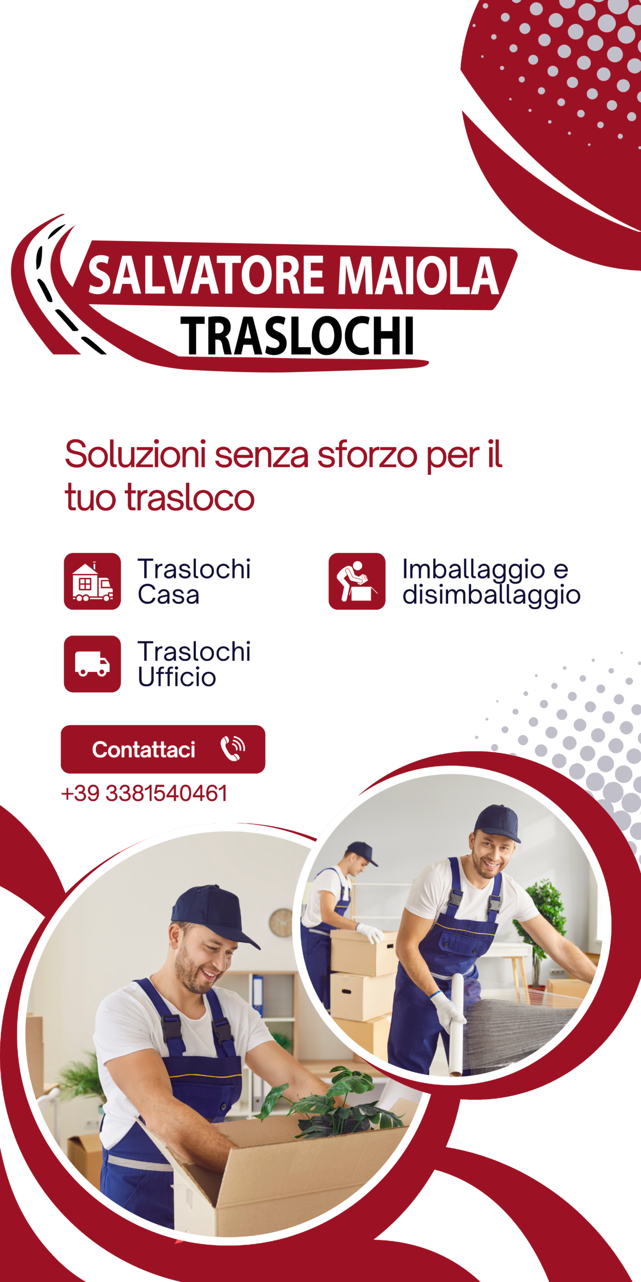 Furgone Salvatore Maiola Trasporti — Traslochi di ogni genere, Sgombero cantine, Ritiro mobilio